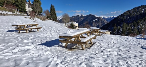 Restauration en plein air