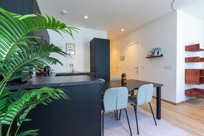 Comfort Studio, 1 Double Bed with Sofa bed | Living area | Flat-screen TV - Smartflats - Rogier Brussels (Brussels)