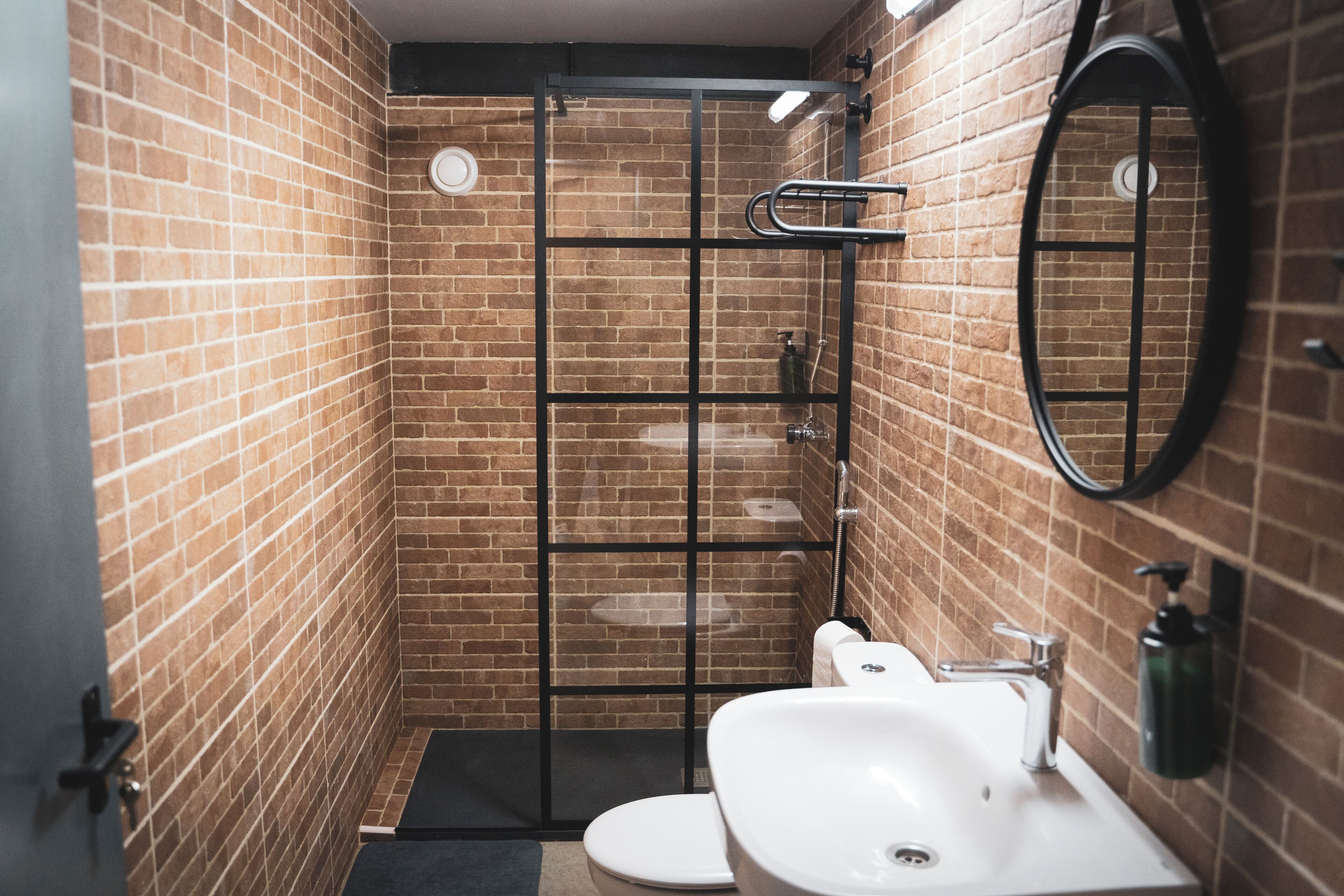 Camera City, 1 letto a una piazza e mezza, non fumatori | Bagno | Doccia, sapone, shampoo, carta igienica