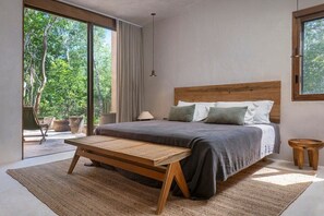 3 bedrooms, iron/ironing board, travel crib, WiFi - Private Rooftop Plunge Pool - Boho 3BR Home in Secure Kokoon Complex (Tulum)