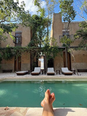 Pool - Private Rooftop Plunge Pool - Boho 3BR Home in Secure Kokoon Complex (Tulum)