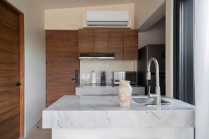 Fridge, microwave, oven, stovetop - 2BR LuxPenthouse | Priv Pool | Aldea Zama (Gated) (Tulum)