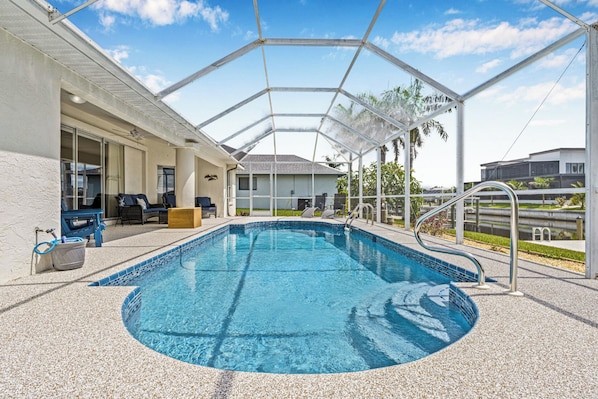 Beheizter Pool