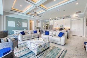 Téléviseur, table de baby-foot