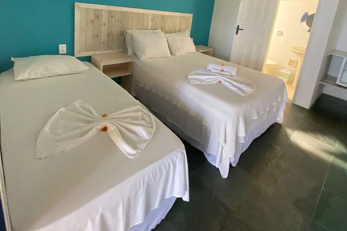 Chambre Triple Confort, balcon, vue mer
