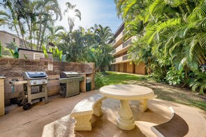 Appart'hôtel, 1 très grand lit et 1 canapé-lit (Maui Vista 3202) | Enceinte de l’hébergement