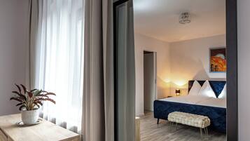 Condo Confort, vista a la montaña | 1 habitación, cortinas blackout y tabla de planchar con plancha