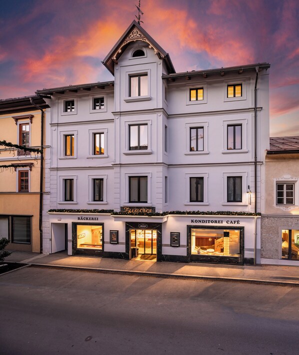 Fassade der Unterkunft