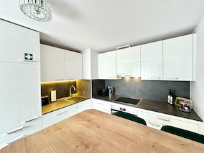 Comfort-Apartment, Bergblick | Eigene Küche