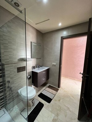 Shower, soap