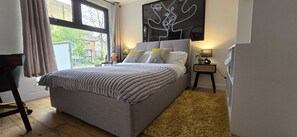 Appartement | 1 chambre, fer et planche à repasser, Wi-Fi gratuit, draps fournis