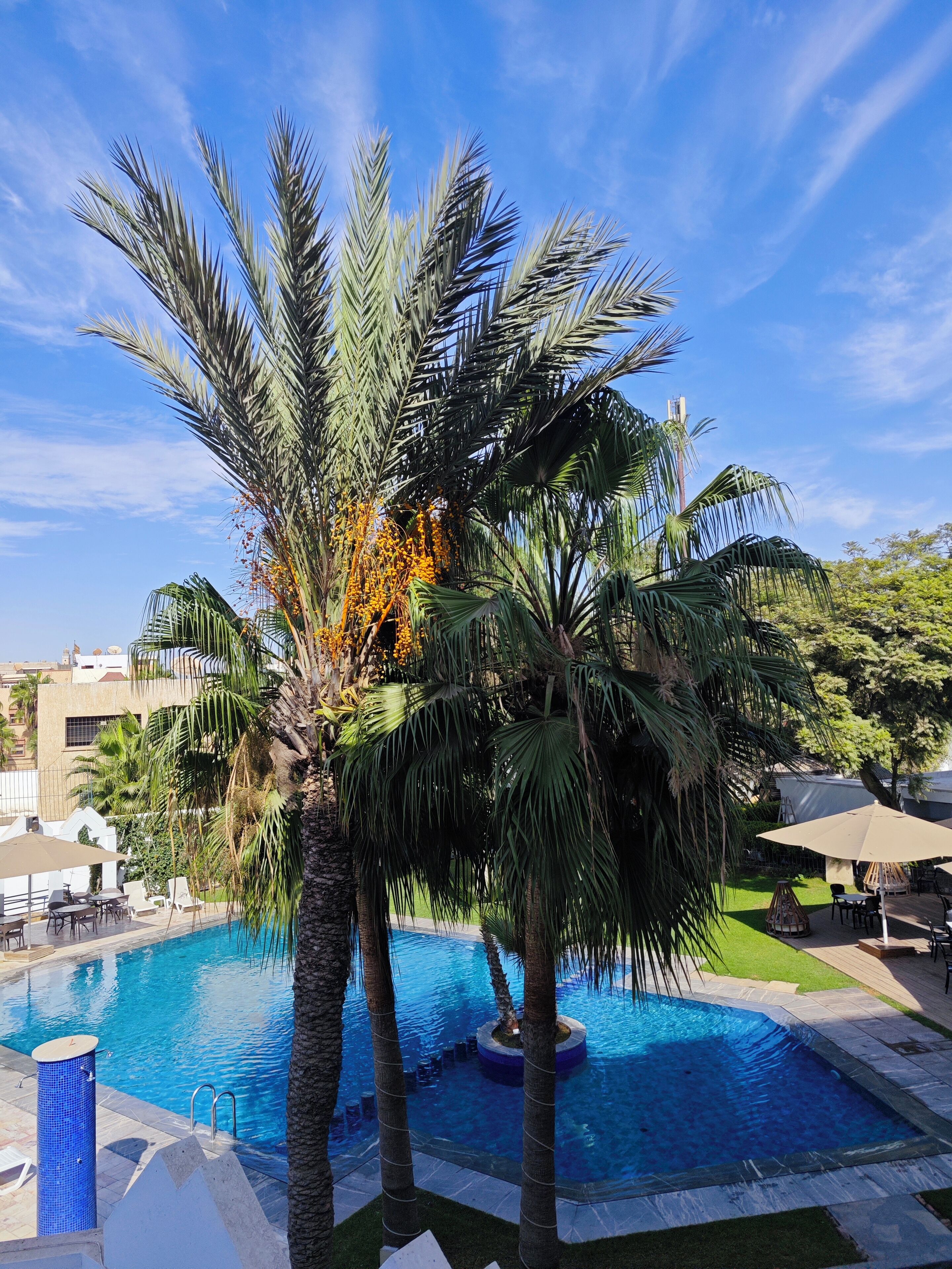 Façana frontal de l'allotjament