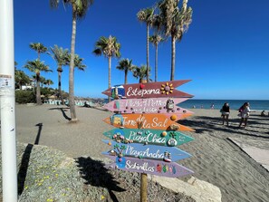 Beach - Charming 3-BR duplex with sea & mountain views in brilliant Bahía de Casares.  (Bahía de Casares)