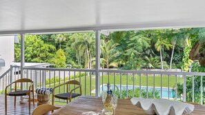 Outdoor dining - Belle Escapes The Beach House at Yorkeys (Yorkeys Knob)