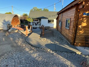 Terrace/patio - Lava Hot Springs Country Cabin (Bancroft)