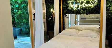 1 chambre, fer et planche à repasser, Wi-Fi, draps fournis