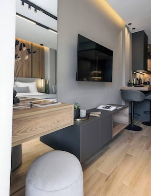 1 Schlafzimmer, Schreibtisch, Bügeleisen/Bügelbrett, WLAN