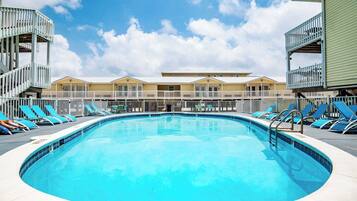 Spend a leisurely day lounging by the pool
