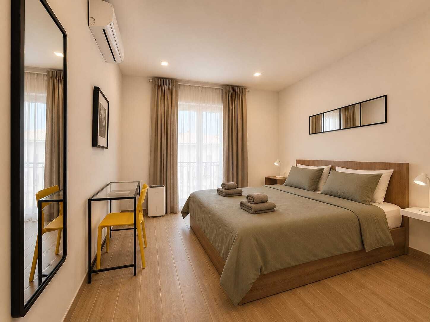 1 bedroom, iron/ironing board, free WiFi, bed sheets