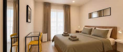1 Schlafzimmer, Bügeleisen/Bügelbrett, kostenloses WLAN, Bettwäsche