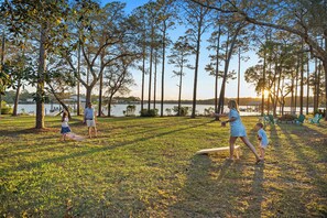 Property grounds - Bayfront Compound for 23 | Fire Pit | Private Dock (Elberta)