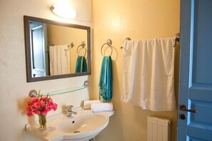 Een douche, een haardroger