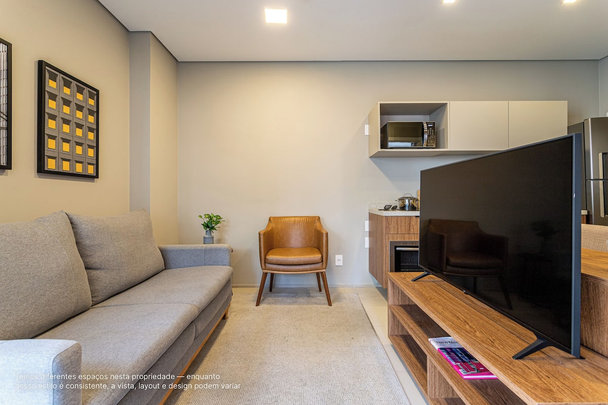 Premier Apartment | Living area | 32-inch Smart TV with digital channels