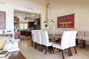 Dining - Girasol - Beachfront House (4bd) - Bucerias (Bucerías)