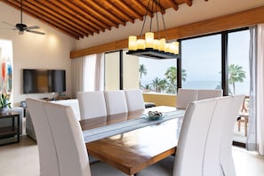 Dining - Turquesa - Penthouse, Two Level Beach (30 Steps) (Bucerías)