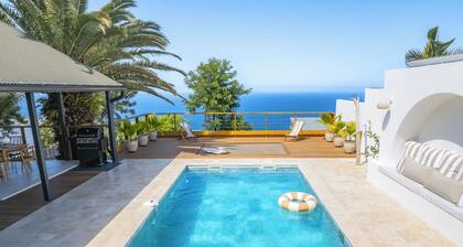 Villa Ô aux Avirons Avec une vue Panoramique sur L'océan Indien