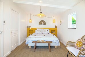 4 bedrooms, iron/ironing board, free WiFi, bed sheets - Villa Ô aux Avirons Avec une vue Panoramique sur L'océan Indien (Les Avirons)