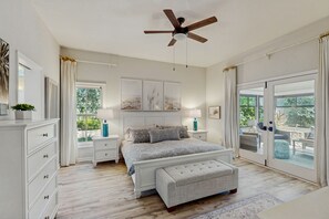 4 soverom, strykejern/-brett, internettilgang og sengetøy