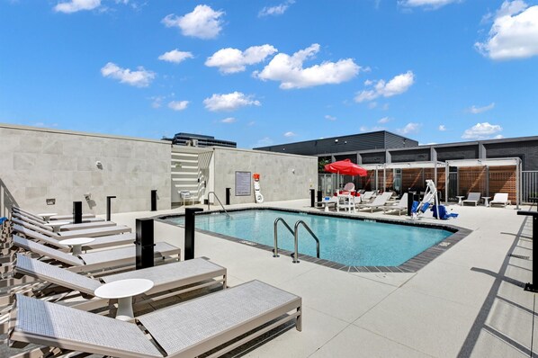 Seasonal outdoor pool