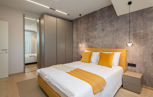 1 chambre, coffre-fort, lit de bébé portatif, accès au Wi-Fi (inclus)