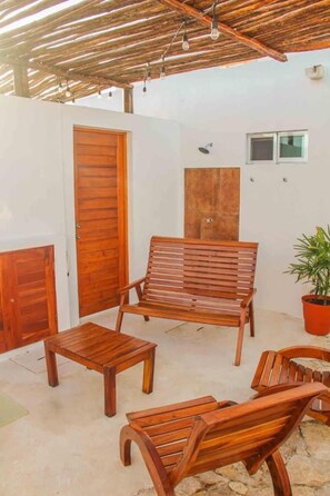Terrace/patio - LA CONCHITA DE SISAL 4 (Sisal)