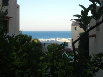 Petit Prix Pour T2 Spacieux et Lumineux vue mer Avec Jardin, Animaux Bienvenue