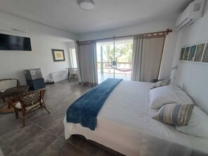 Chambre Deluxe, balcon, vue plage