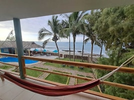 Individually decorated, individually furnished, desk, laptop workspace