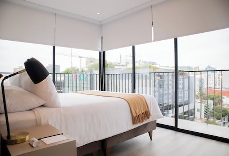 3 habitaciones y ropa de cama de alta calidad