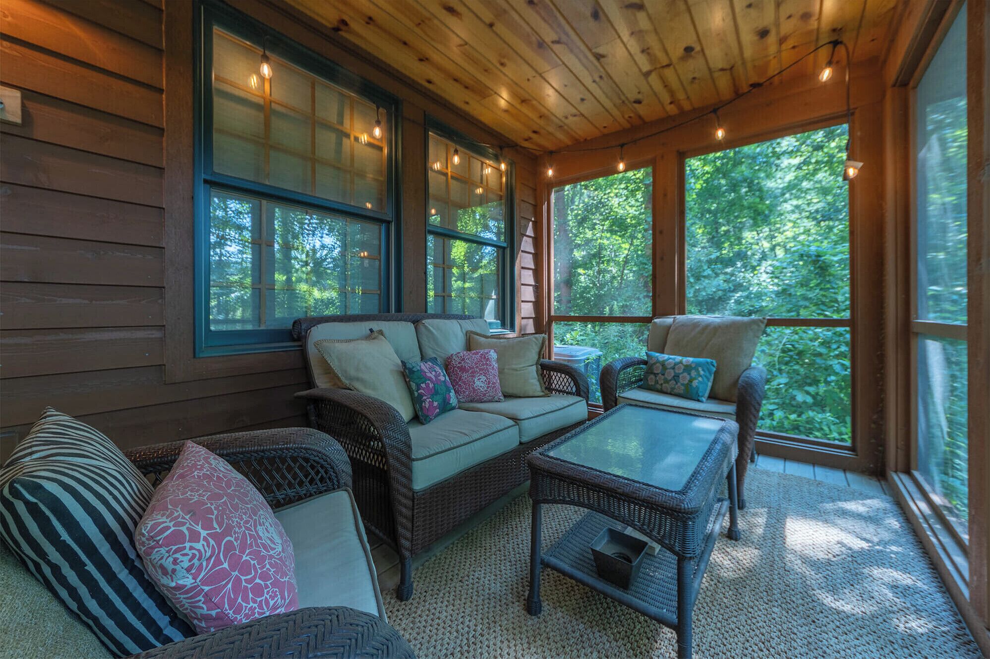 TV connectée, cheminée