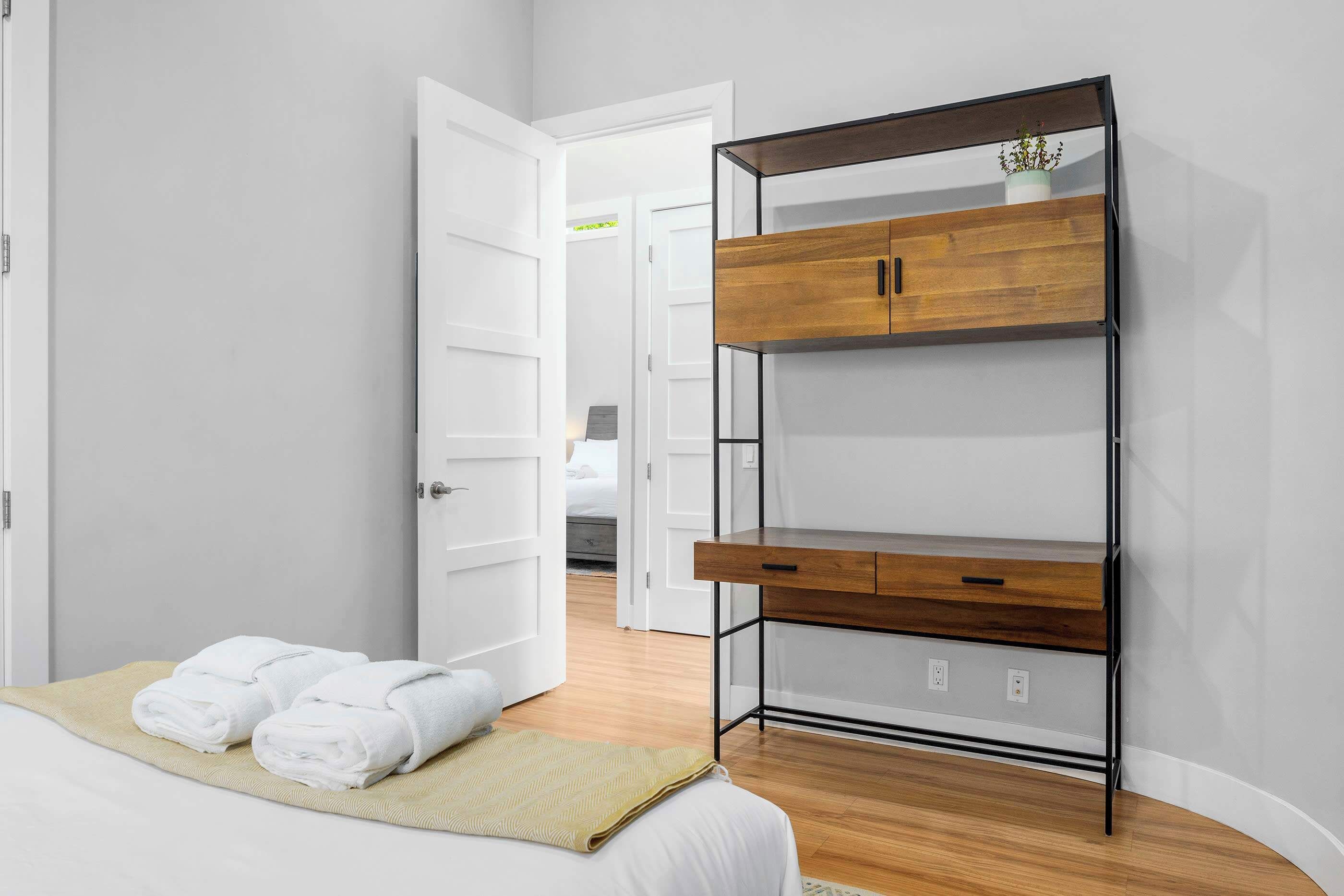 4 bedrooms, travel crib, WiFi, bed sheets