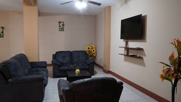 Luxury Apartment | Living area | LED TV