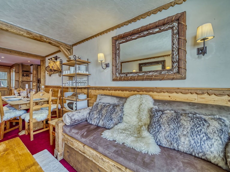 Beautiful Apartment For 8 People With Wifi, Tv And Balcony - Val Thorens