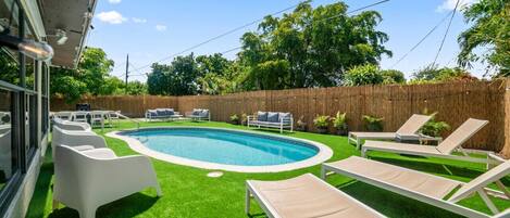 Alberca al aire libre