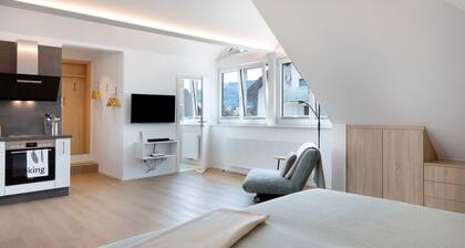 Ferienwohnung 'Hörnleberg' mit Bergblick, privater Terrasse und WLAN