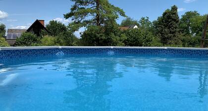 Holiday Home 'Wohlfühlen Im Zuhause Auf Zeit' with Private Pool, Private Terrace and Wi-Fi