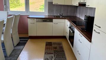 Kühlschrank, Ofen, Herdplatte, Geschirrspüler