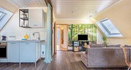 Apartment 'Panoramablick' with Private Terrace, Shared Garden and Wi-Fi