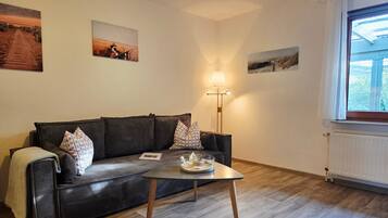 Fernseher, DVD-Player, Stereoanlage
