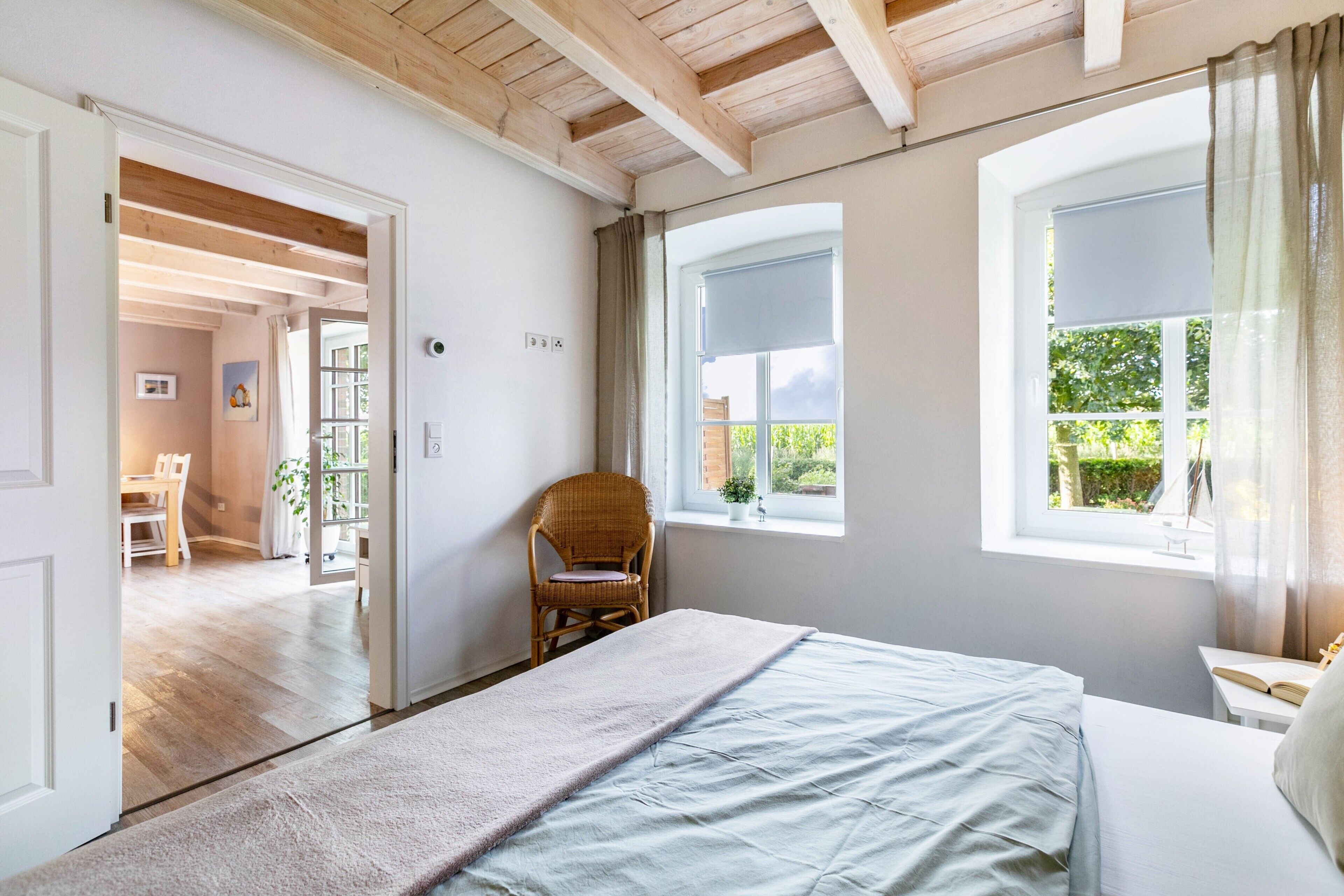 2 chambres, fer et planche à repasser, Wi-Fi gratuit, draps fournis